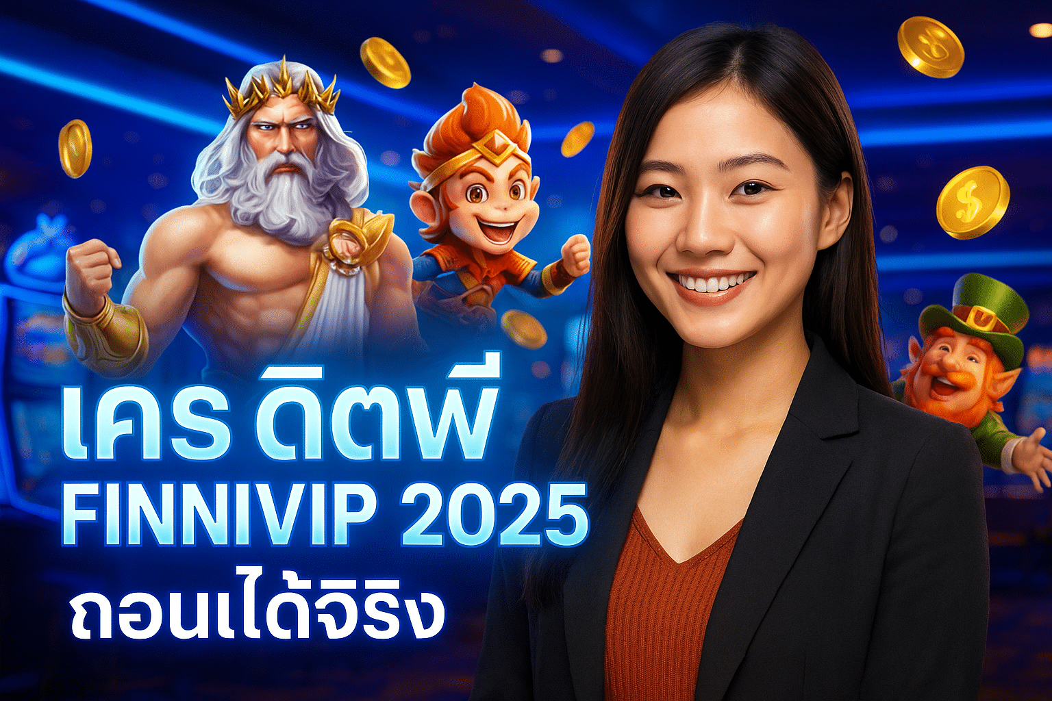 เครดิตฟรี FINNIVIP 2025 ถอนได้จริง