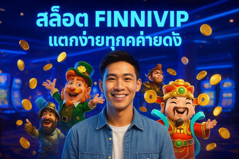 สล็อต FINNIVIP แตกง่ายทุกค่ายดัง